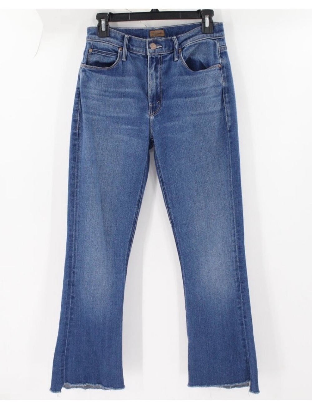 MOTHER Jeans Womens 28
The Runaway Step Fray
Bootcut Boho Stretch Groovy blue